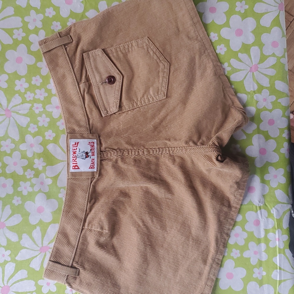 Birdwell Tan Cargo Shorts Casual Summer Style Size 8
